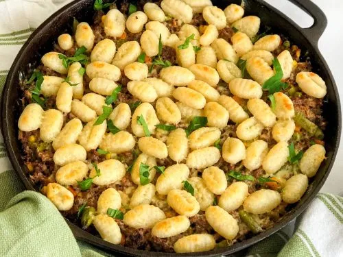 gnocchi tortilla shepherd's pie