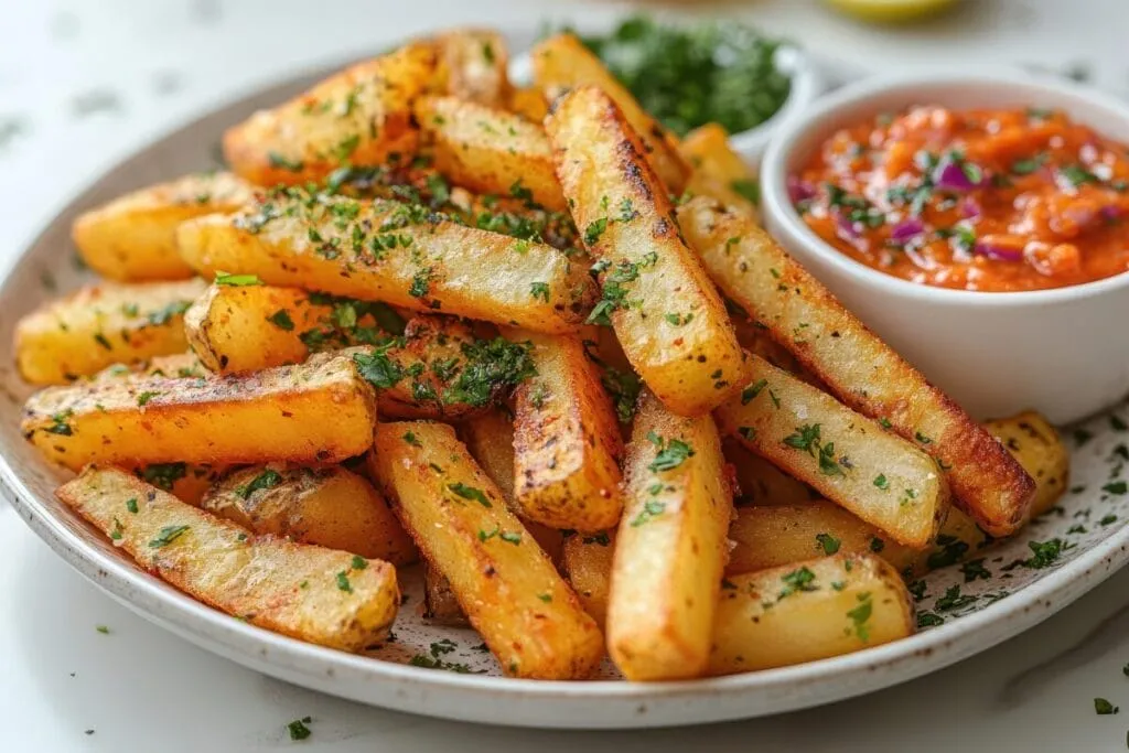 Domowe frytki z piekarnika vs mrożone frytki