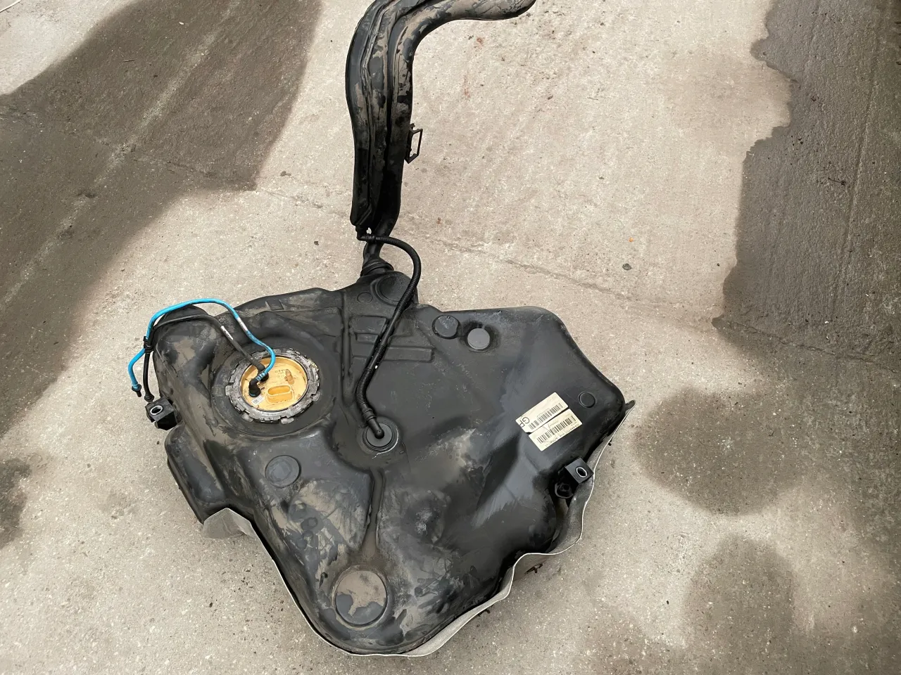 Skoda Octavia 1.9 TDI tankowanie bak