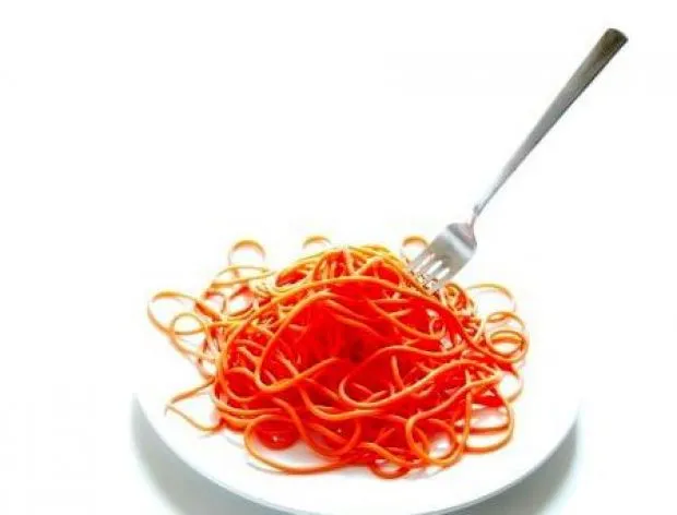 Zdjęcie Jak jeść spaghetti łyżką i widelcem, aby uniknąć bałaganu?