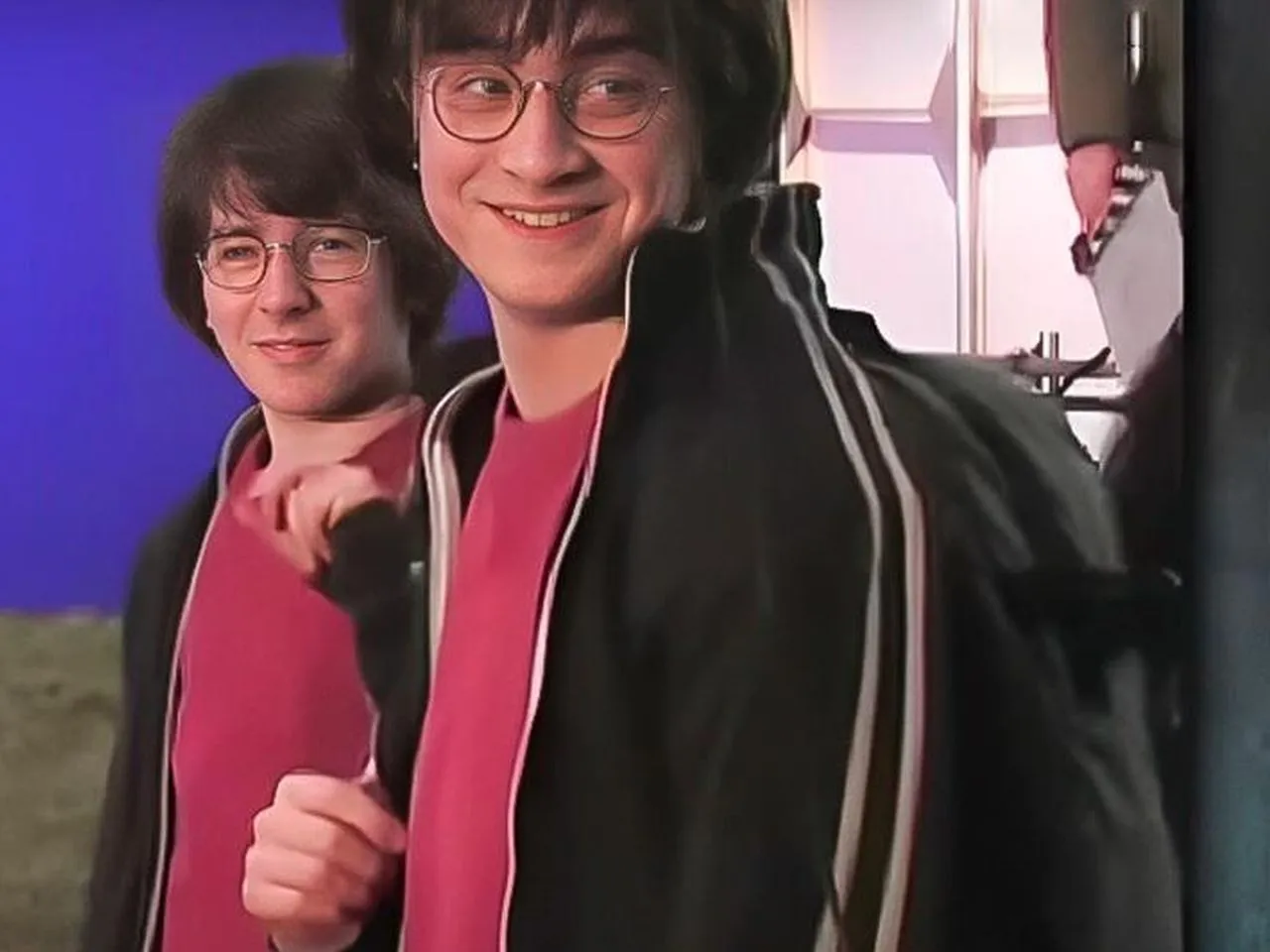 David Holmes młody kaskader Harry Potter