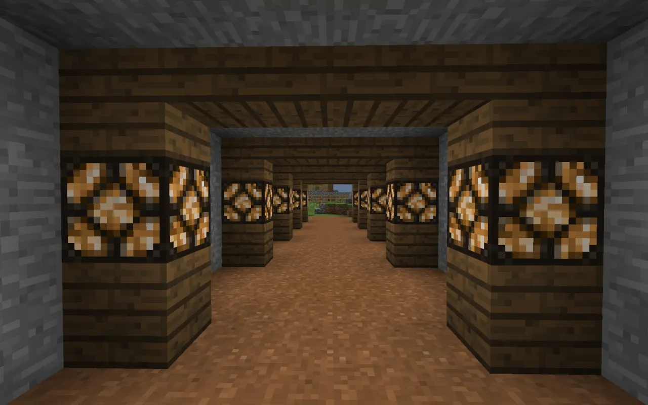 minecraft palety drewna kombinacje