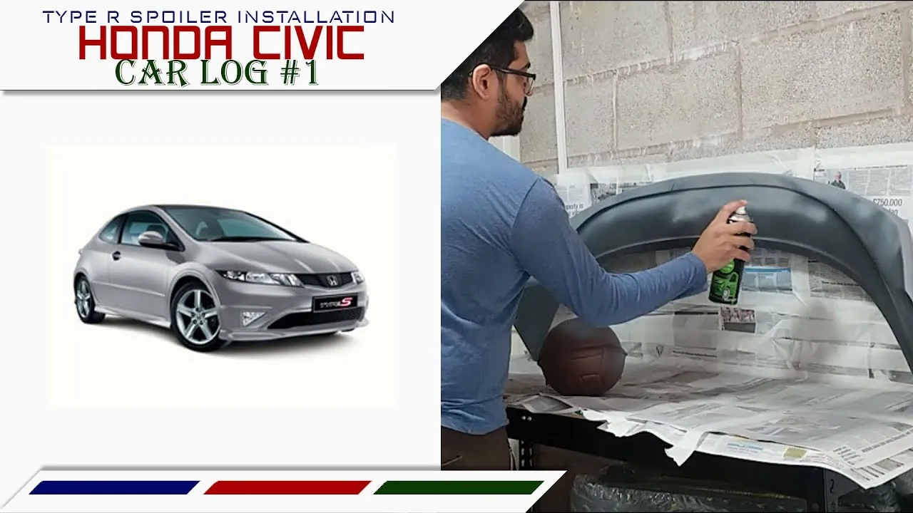 Honda Civic Type R spoiler installation guide