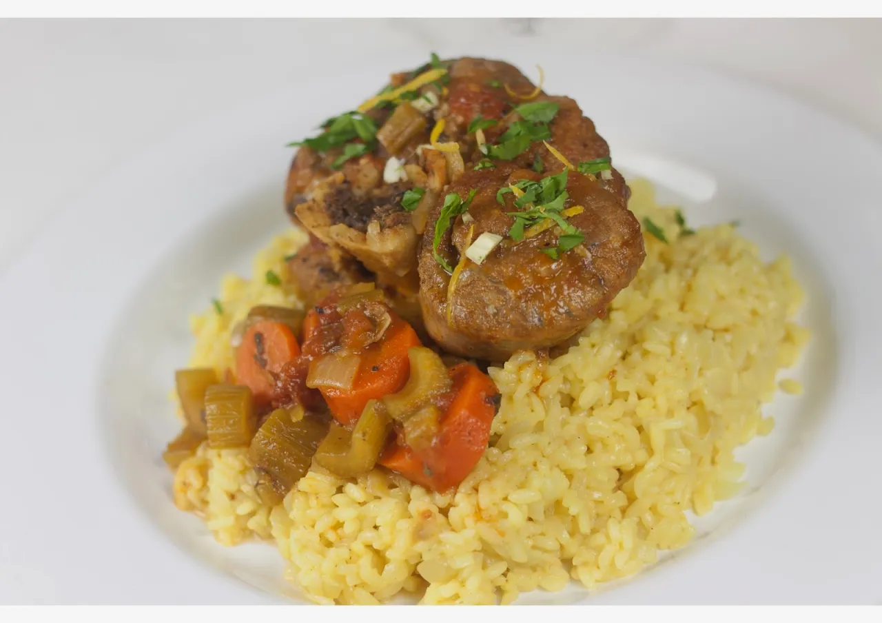 Plastry giczy cielęcej z kością szpikową