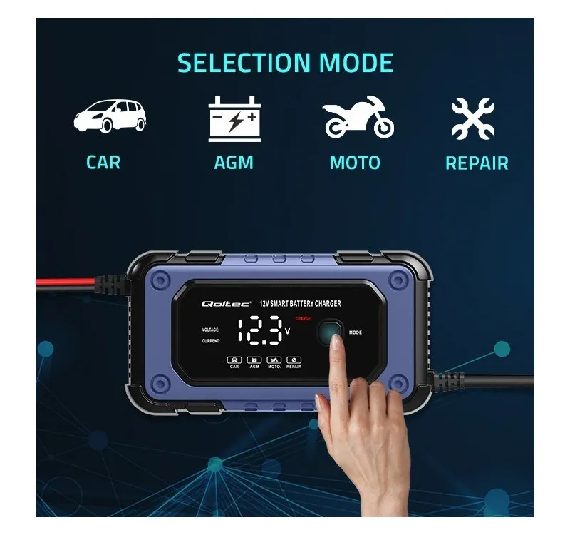 ładowarka mikroprocesorowa do akumulator&oacute;w AGM