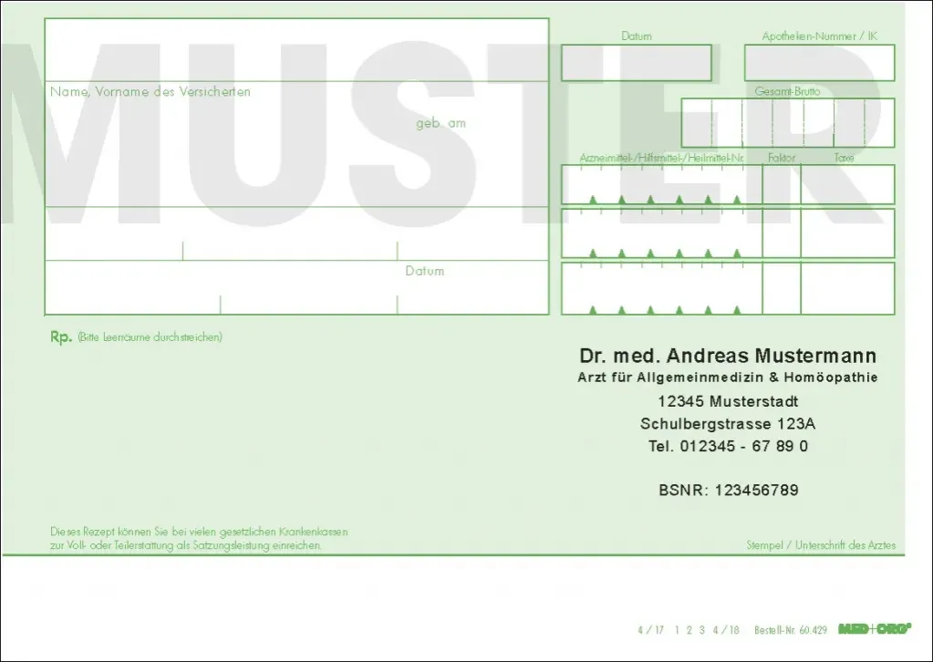 verschiedene rezeptarten blau rosa gr&uuml;n gelb