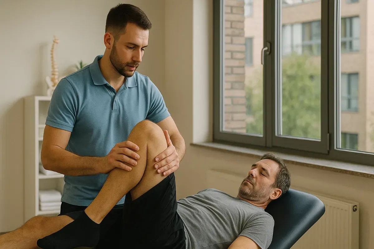 nowoczesna fizjoterapia sesja terapia manualna