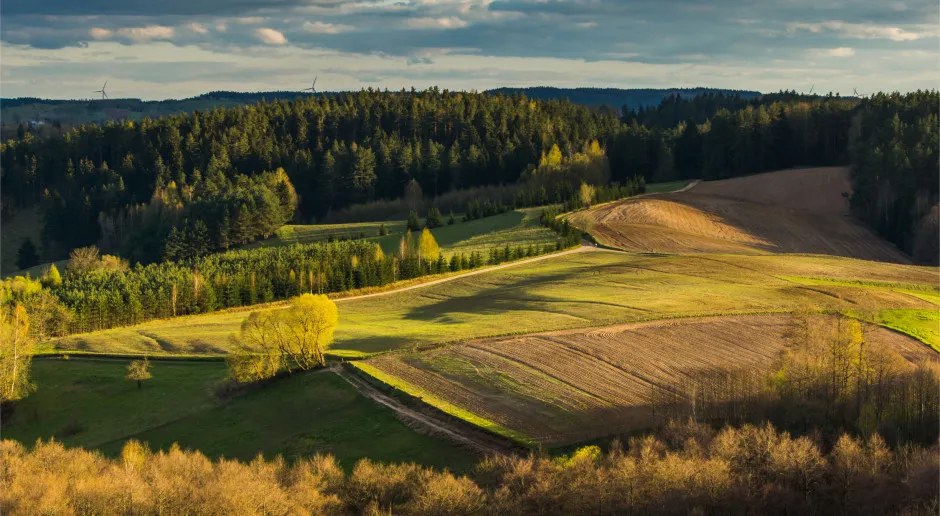 Roztocze krajobraz polska Toskania