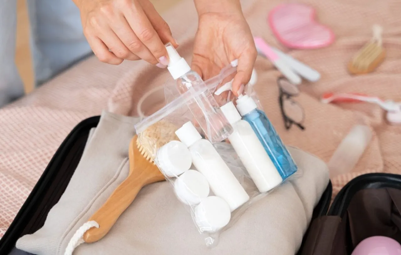 płyny w bagażu podręcznym torebka 100ml