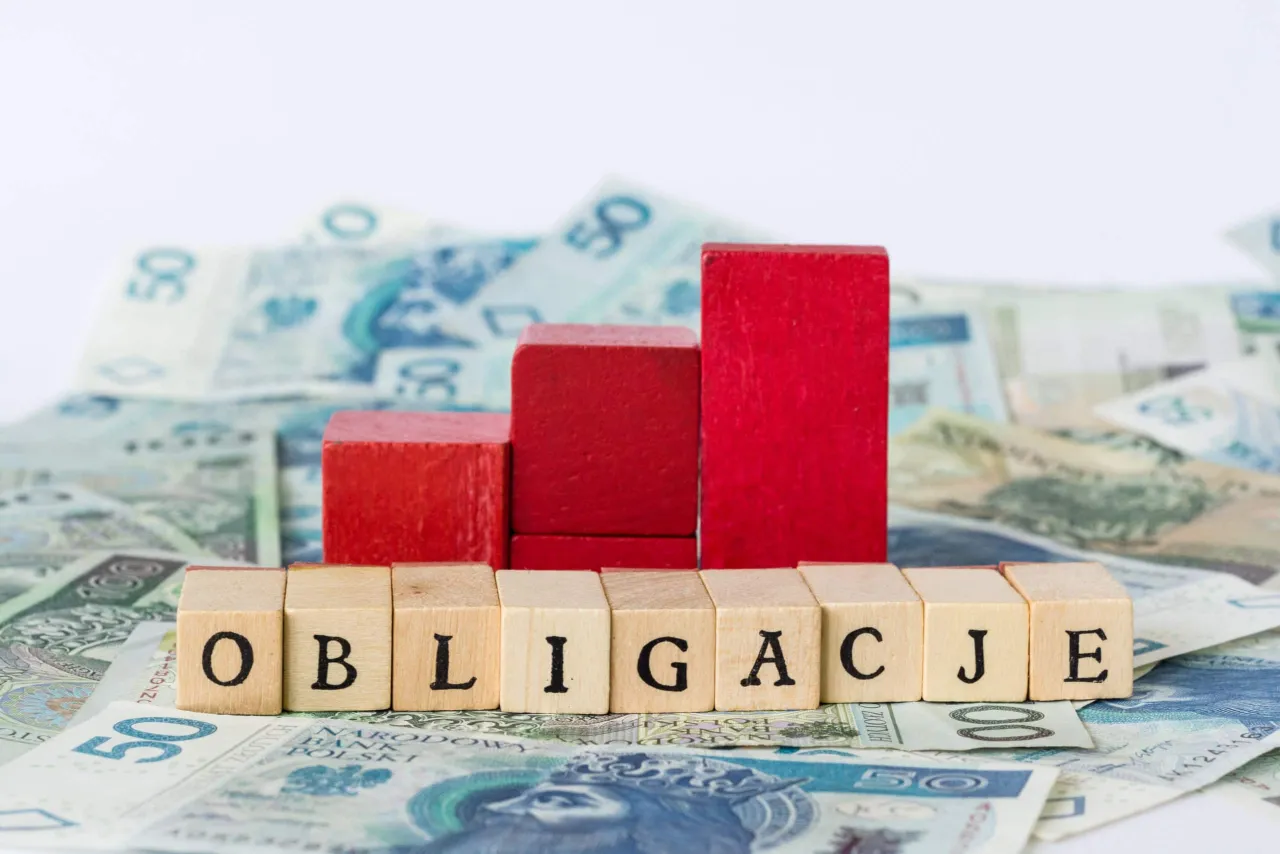 Obligacje skarbowe grafika inwestycja bezpieczne oszczędzanie