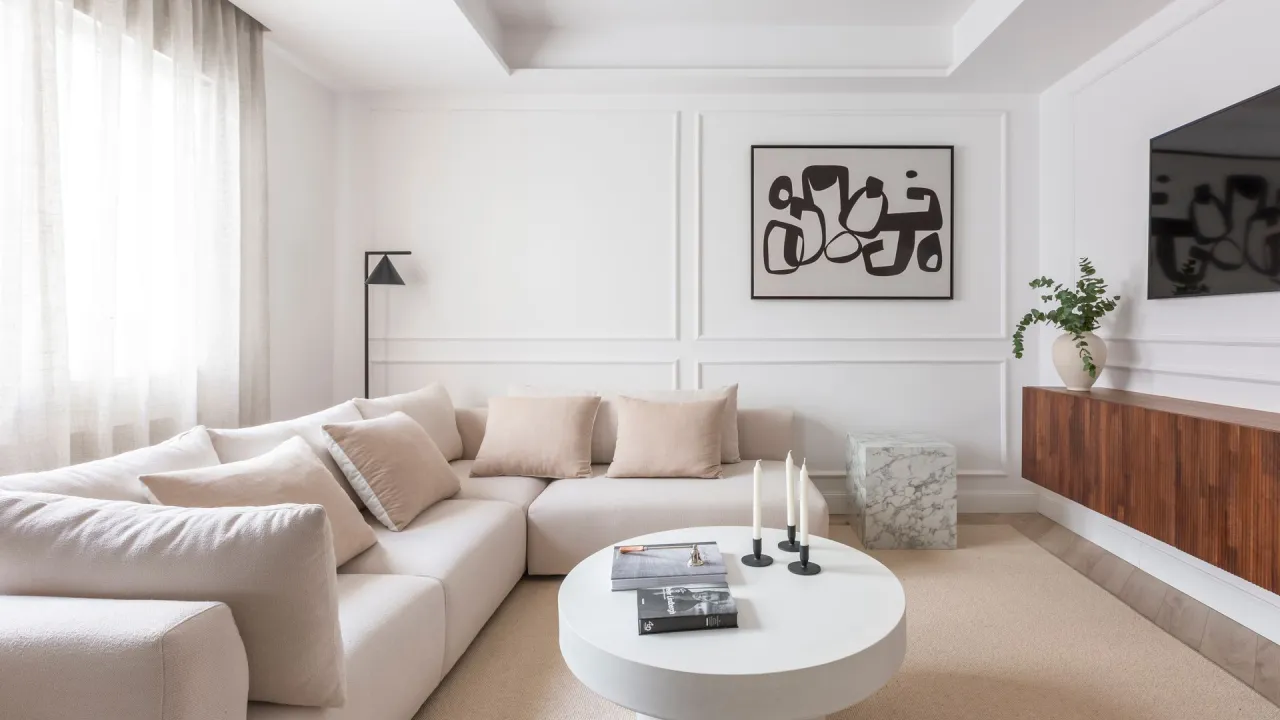 Zdjęcie Cuadros sal&oacute;n modernos: tendencias y trucos para tu hogar