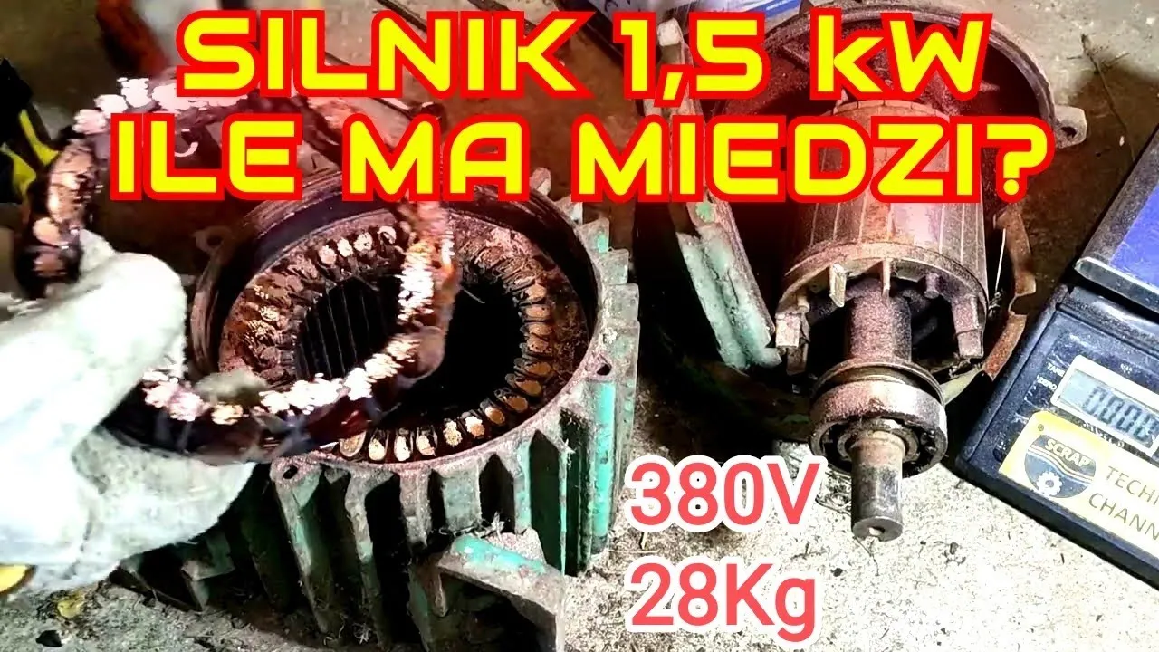 Zdjęcie Ile jest miedzi w silniku 10 kW? Tajemnice ilości i efektywności.