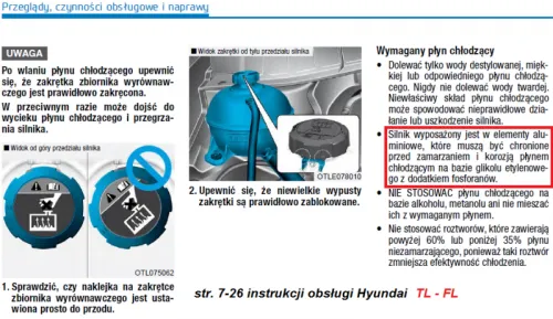 Zdjęcie Jaki płyn do chłodnicy Hyundai Tucson? Klucz do bezawaryjnej jazdy