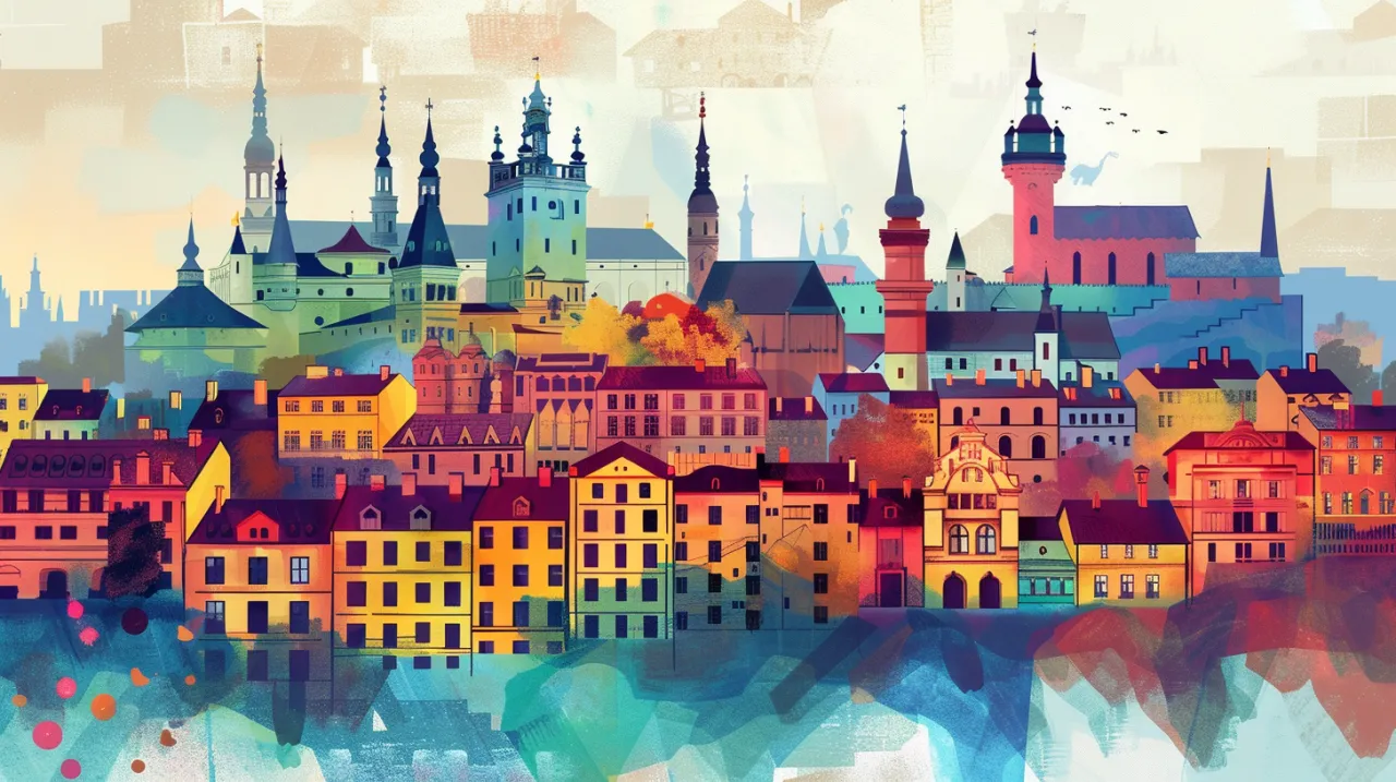 Zdjęcie Łódź: Mapa Dzielnic z 10 Najważniejszymi Ulicami Do Odwiedzenia
