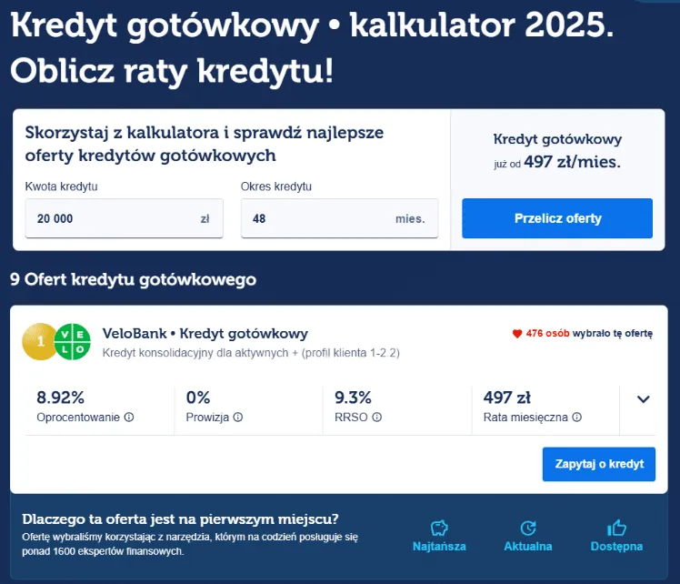 Zdjęcie Gdzie najlepiej wziąć pożyczkę przez internet? Ranking i porównanie bezpiecznych ofert