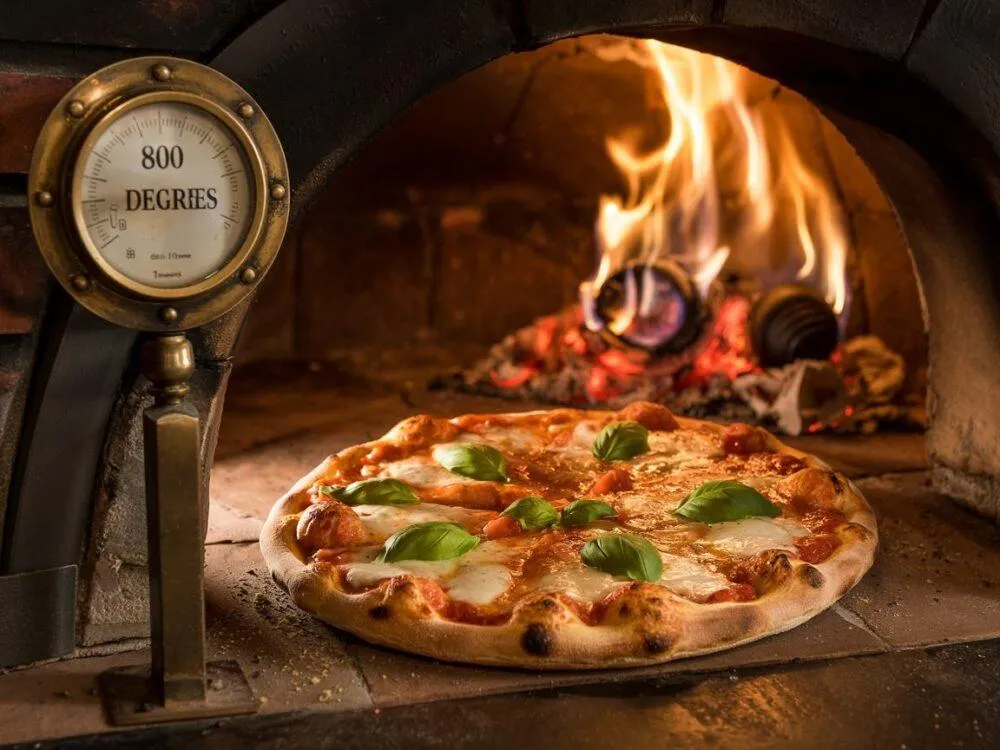 Zdjęcie Idealna temperatura pizzy w domu? Odkryj sekret chrupiącego spodu!