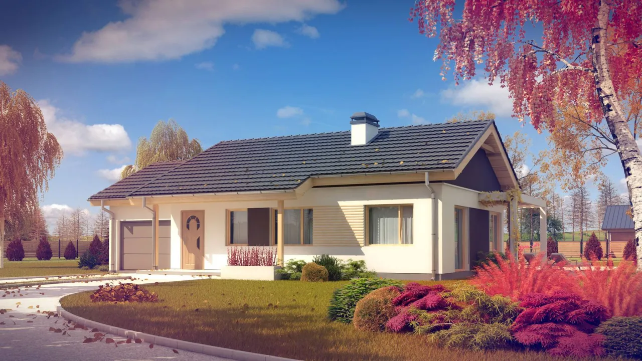 Zdjęcie Dom 80m² parterowy: Realny koszt budowy w 2025 roku