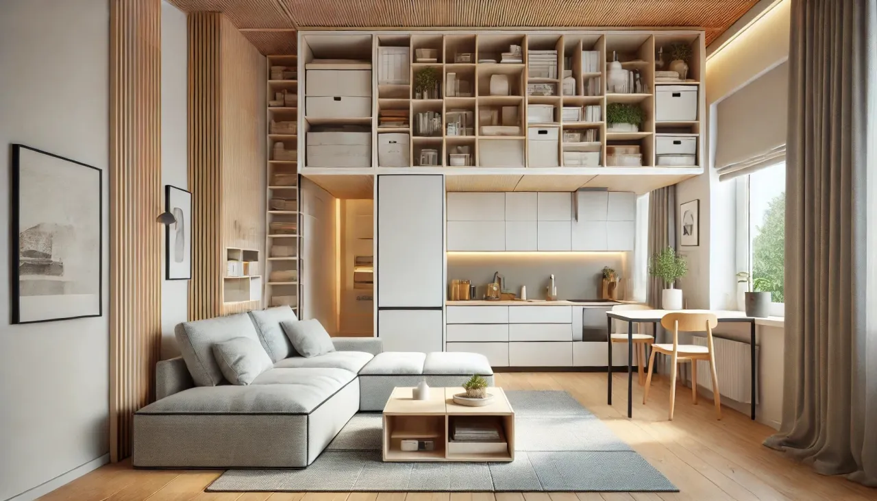 Zdjęcie Jak urządzić małe mieszkanie 30 m, aby zyskać więcej przestrzeni i stylu