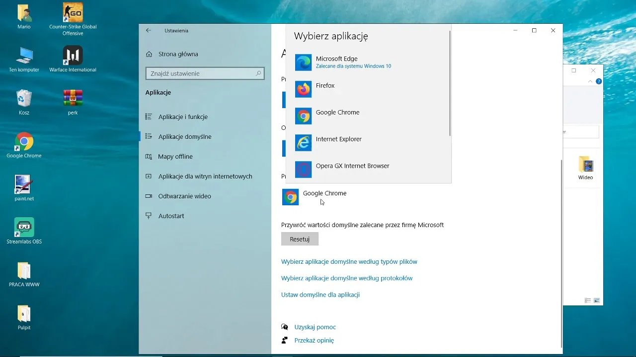 Zdjęcie Jak zmienić domyślną przeglądarkę w Windows 10 bez problemów