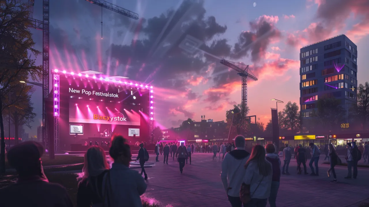Zdjęcie New Pop Festival Białystok: Najlepsze koncerty i atrakcje festiwalu