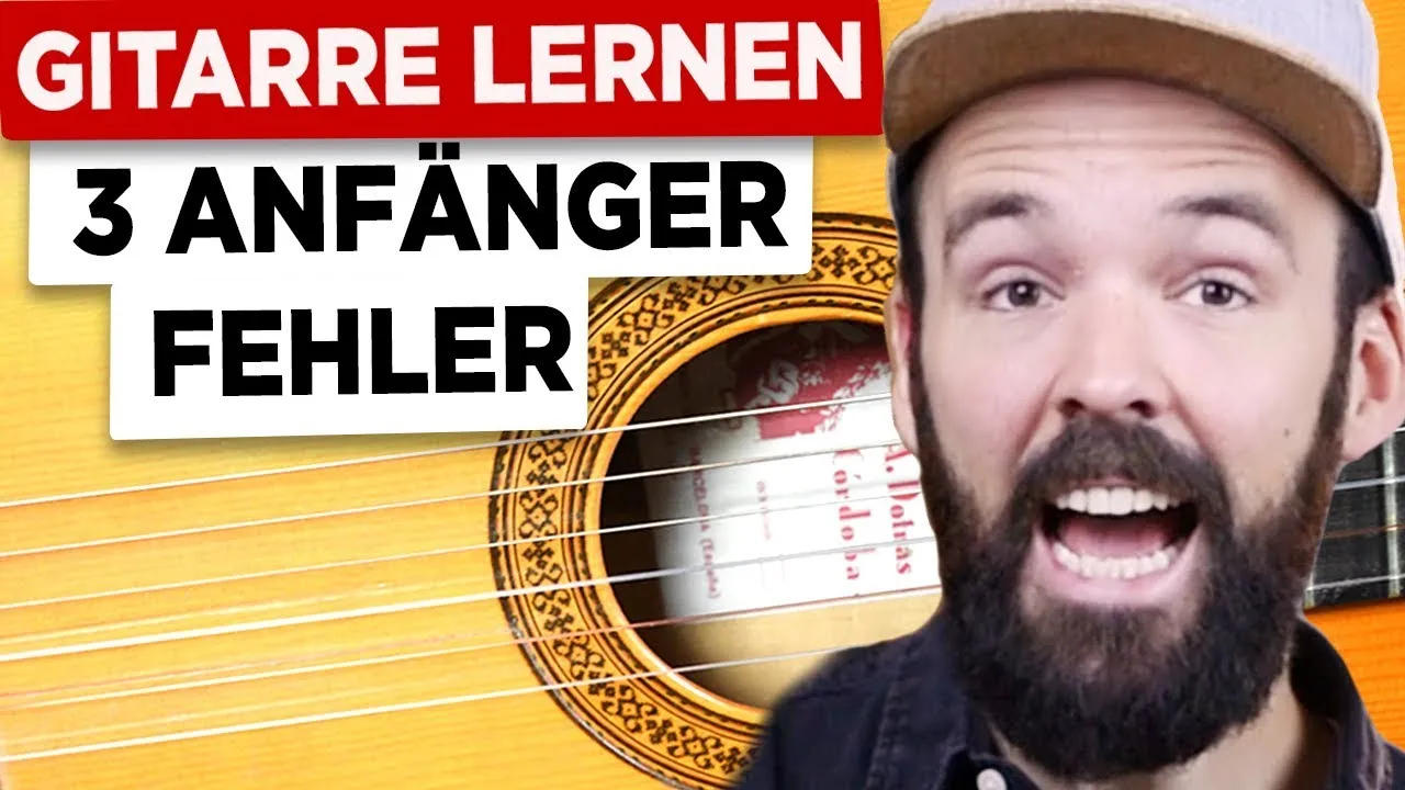 Zdjęcie Gitarre lernen selber – So vermeidest du häufige Anfängerfehler