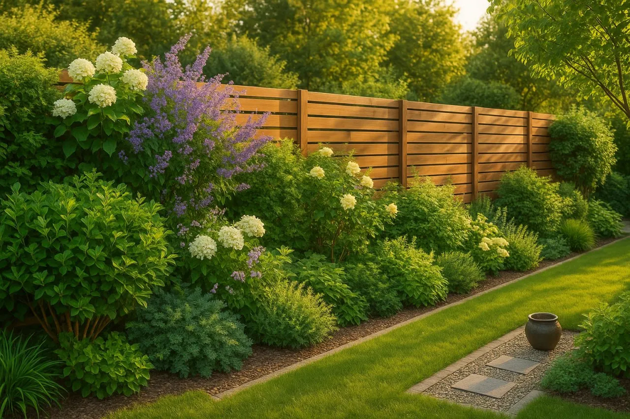 Rośliny przy płocie estetyka i funkcjonalność