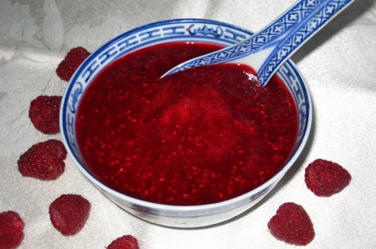 jak zrobić mus malinowy krok po kroku