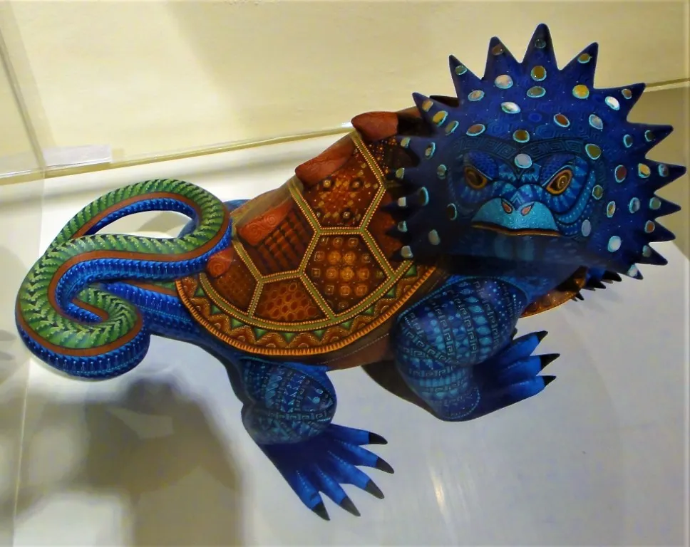 Meksykańskie rękodzieło Calaveras Alebrijes