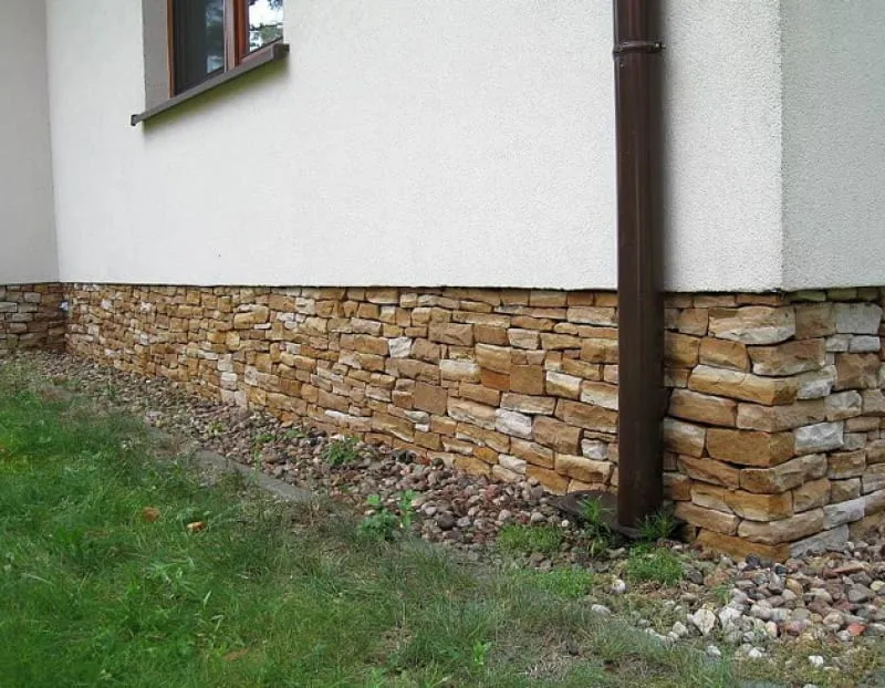 inspiracje cokół elewacji różne style