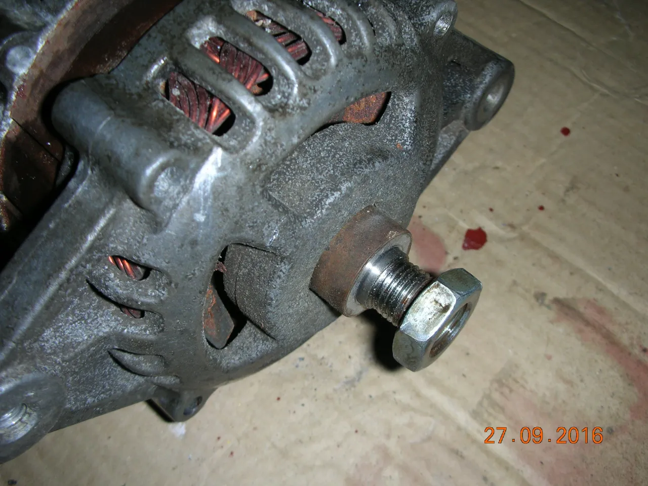 wymiana łożysk alternatora