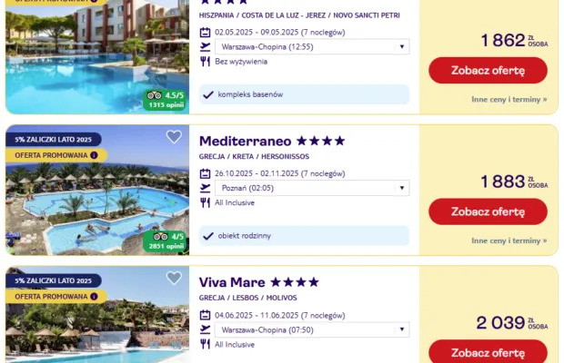 kalendarz rezerwacja first minute