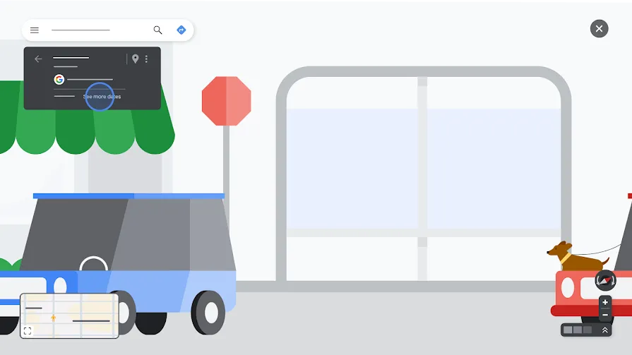 Jak włączyć Google Street View na komputerze ikona Pegmana