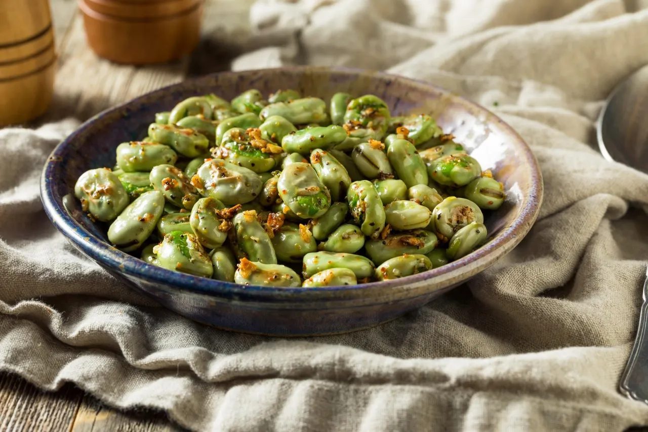 szybkie przekąski z bobu