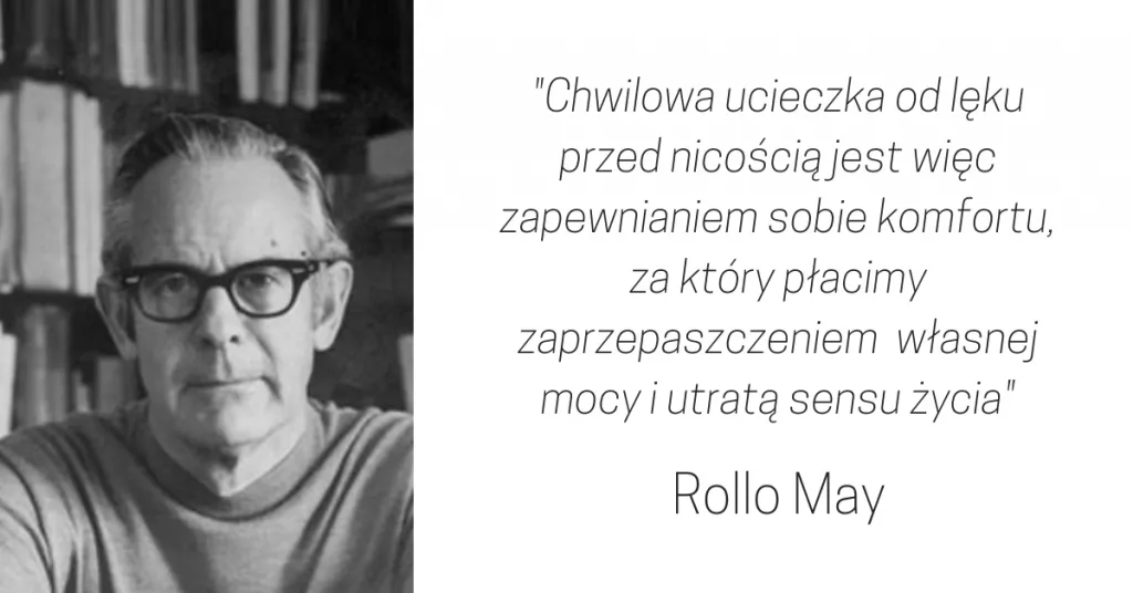 osoba przytłoczona myślami, koncepcja lęku egzystencjalnego
