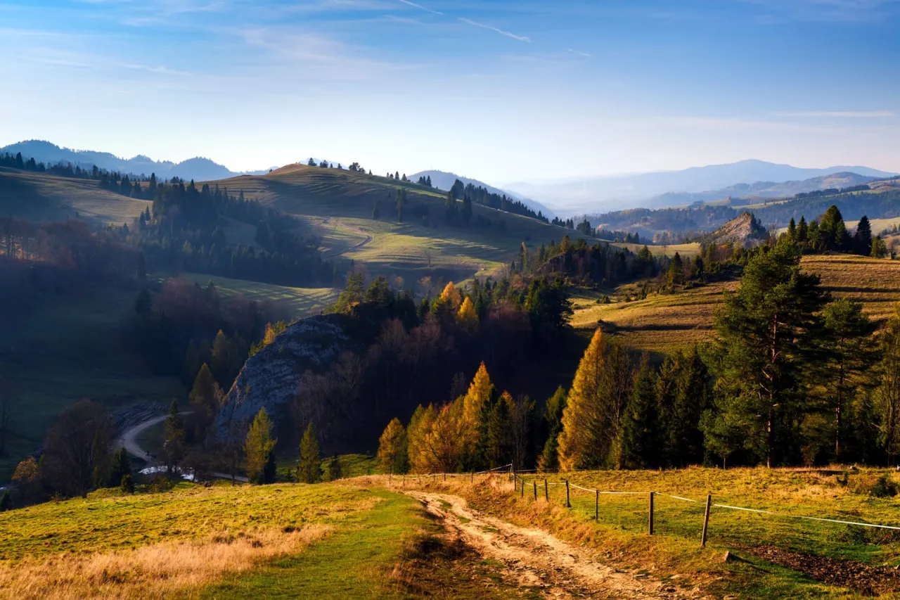 Rezerwat Biała Woda Jaworki krajobraz