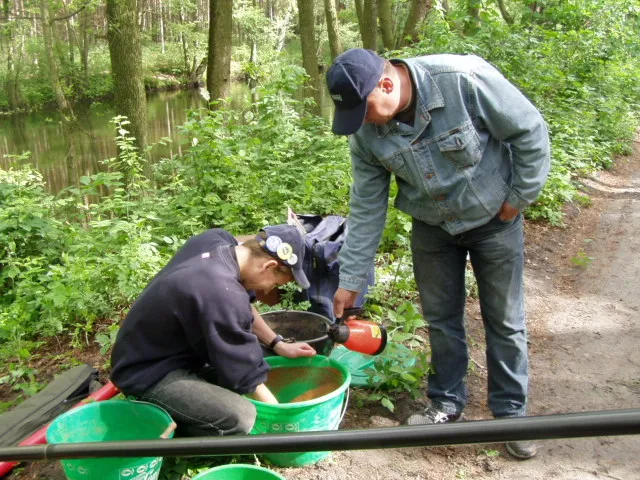przygotowanie zanęty wędkarskiej