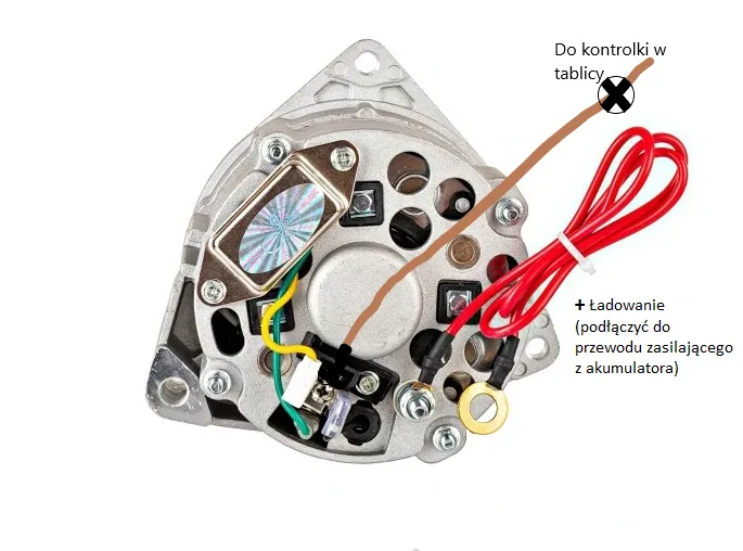 schemat podłączenia alternatora ursus c-360
