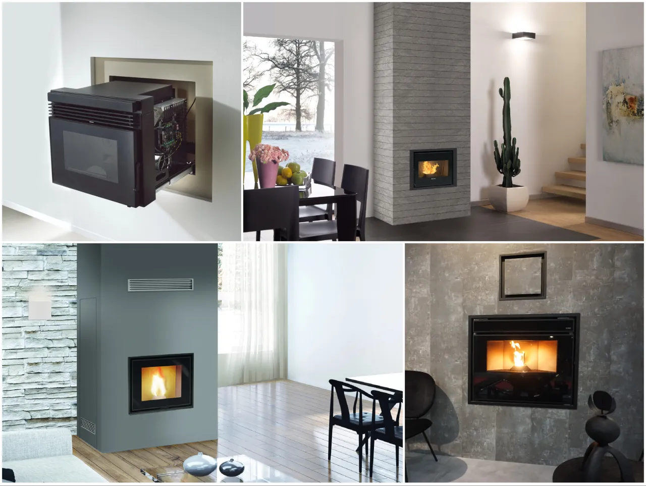 Kominek na pellet vs kominek na drewno porównanie