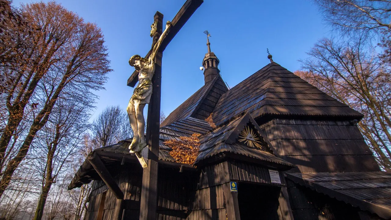 Drewniany kościół Górki Wielkie