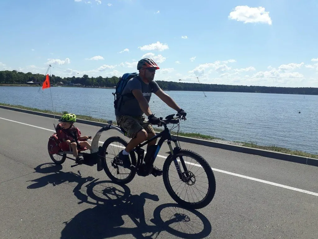 Zalew Zemborzycki trasa rowerowa