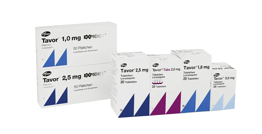 Tavor Tabletten Packung Privatrezept