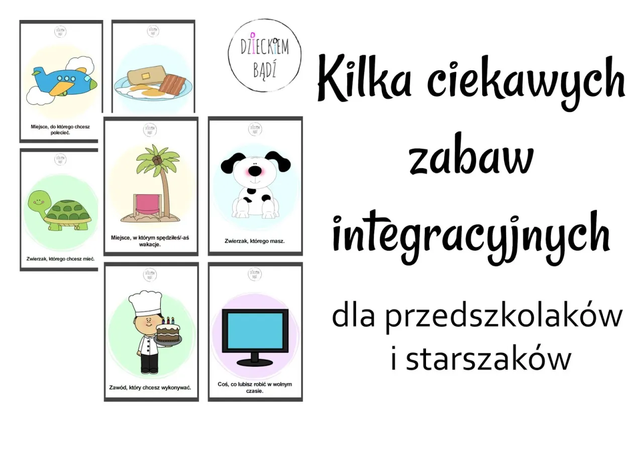 zabawy integracyjne dla dzieci przykłady