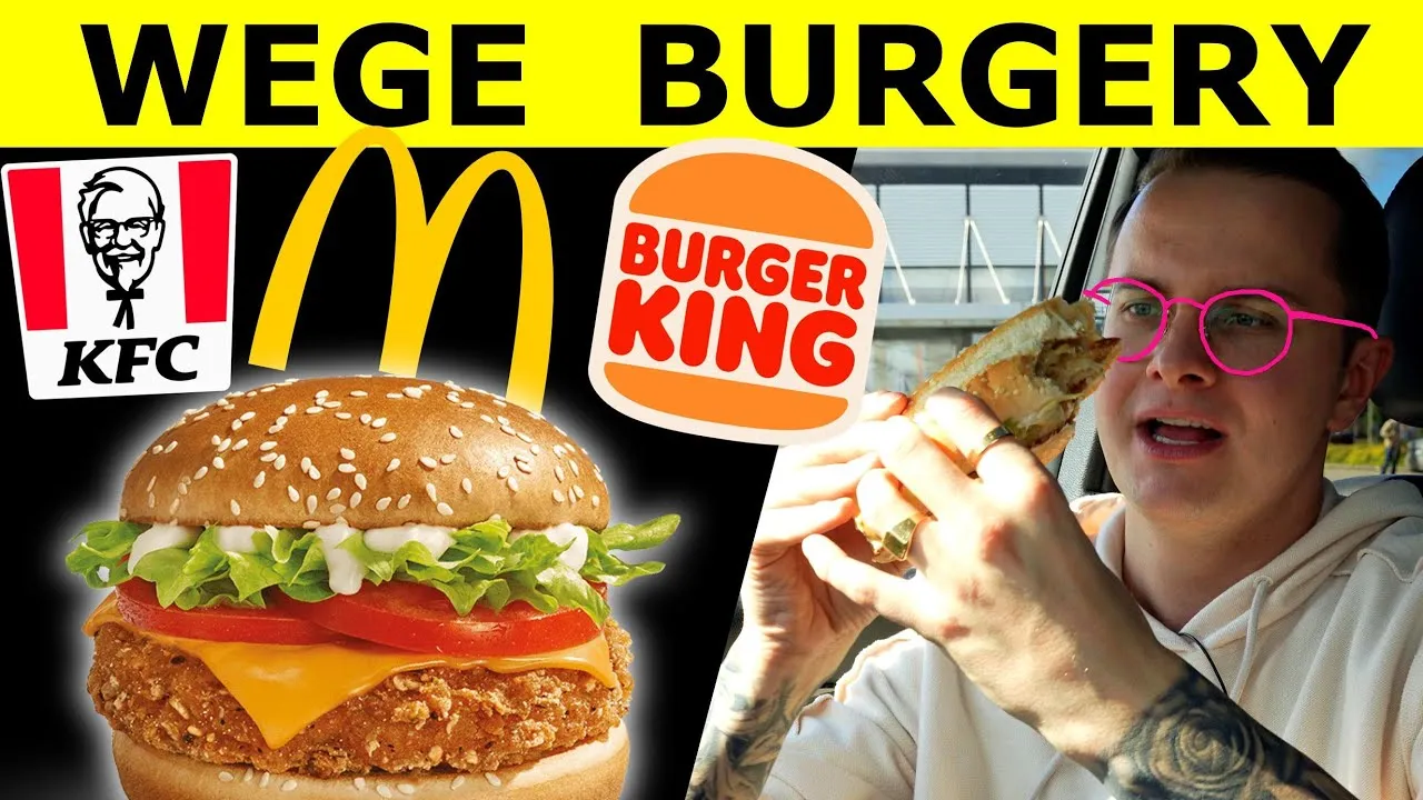 Wege burgery z McDonald's, Burger King, KFC
