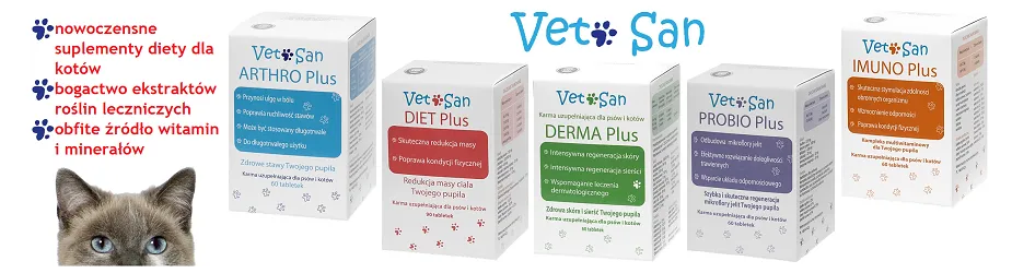 r&oacute;żne suplementy dla kota