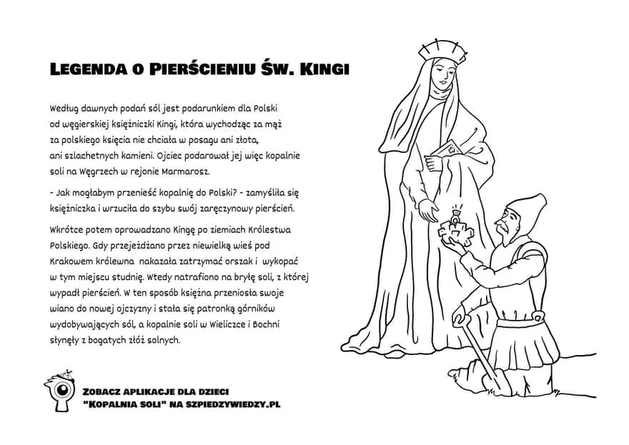 Święta Kinga z pierścieniem legenda