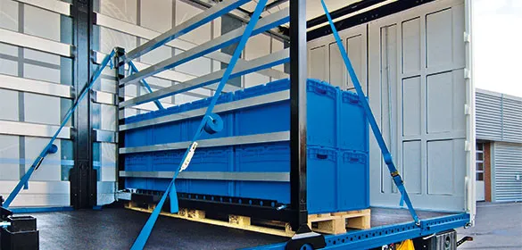 multilock naczepa zabezpieczenie ładunku przykłady