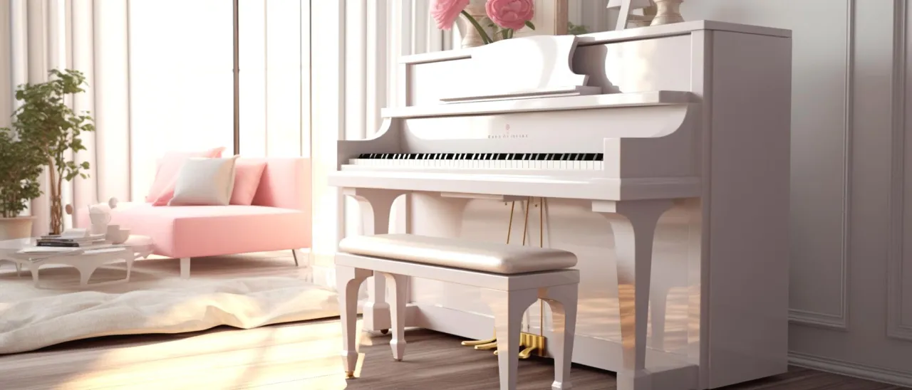 fortepian w sali koncertowej pianino w mieszkaniu