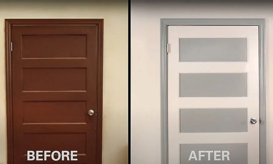 Malowanie natryskowe drzwi, malowanie drzwi wałkiem por&oacute;wnanie