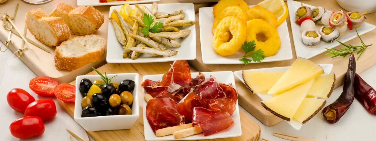 Tapas mallorquinas variadas