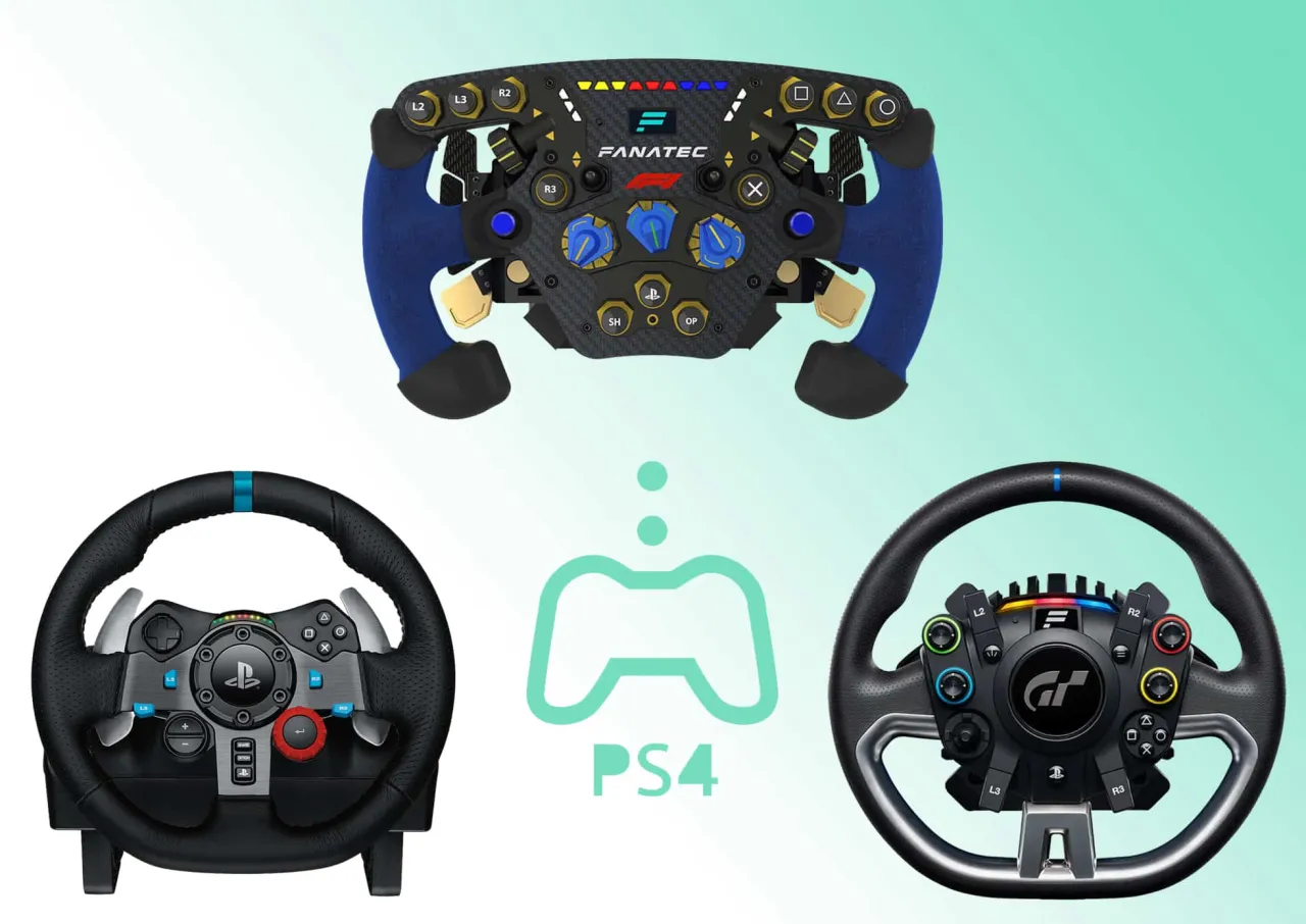 Por&oacute;wnanie kierownic Logitech G29 Thrustmaster T300 Fanatec CSL DD